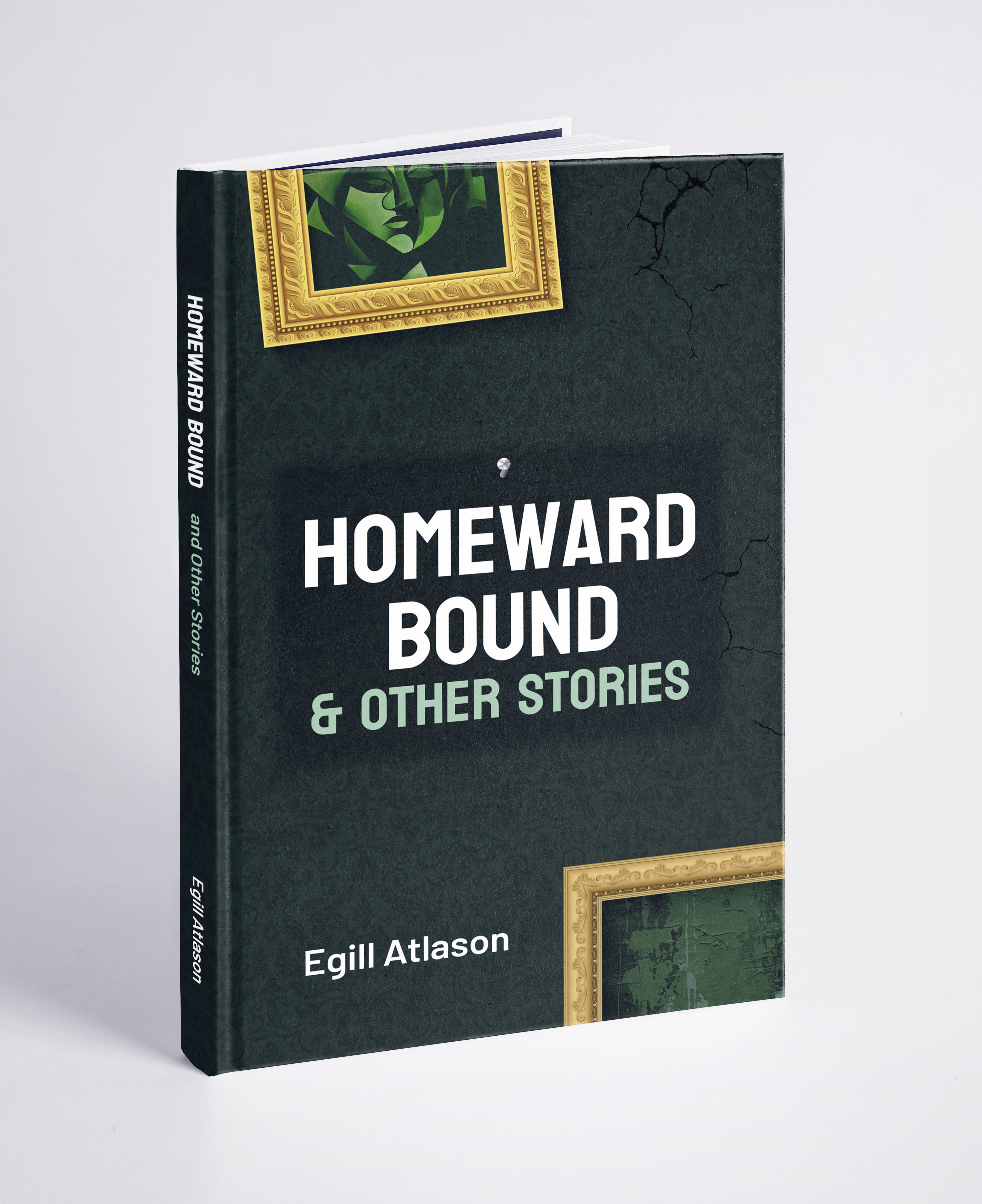 Homeward Bound and Other Stories on a shelf with other books.